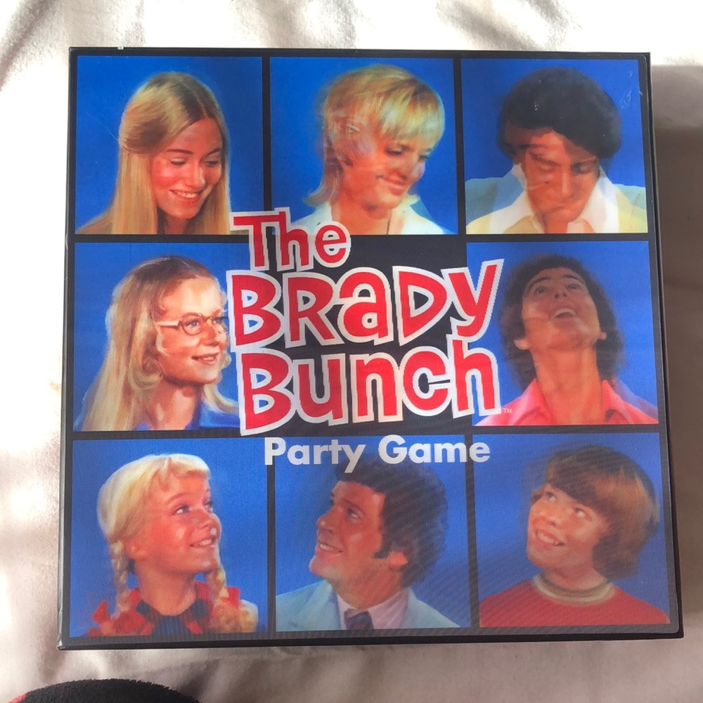 Retro Brady Bunch Puzzle Game with Vibrant Colors